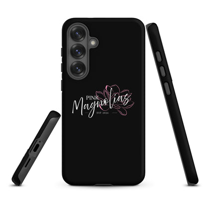 Tough Case for Samsung® | Pink Magnolias Dance | Modern Script Logo