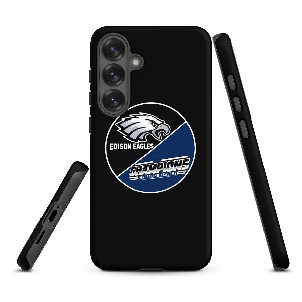 Tough Case for Samsung® | Edison Eagles/CWA Wrestling | Badge Logo