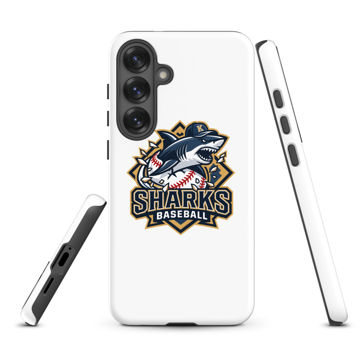 Tough Case for Samsung® | Sharks Diamond Sports | Valor Logo