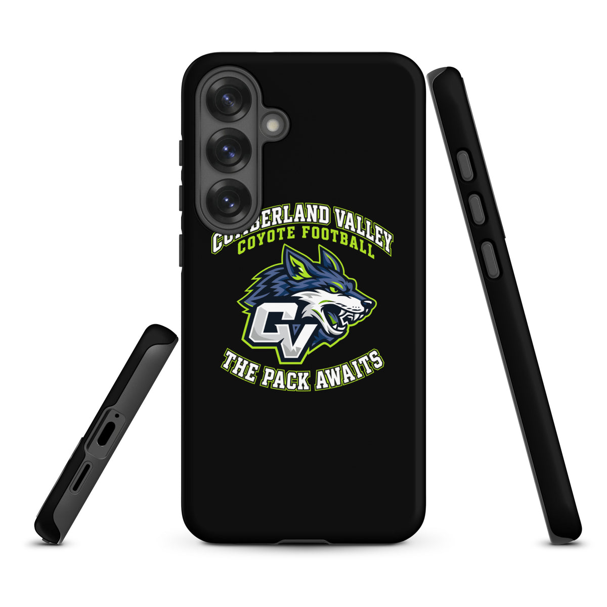 Tough Case for Samsung® | Cumberland Valley Coyotes Football | Emblem Logo