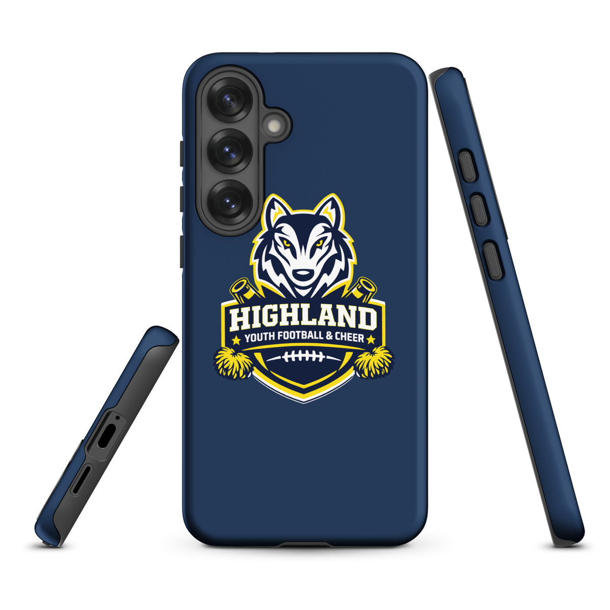 Tough Case for Samsung® | Highland youth football and cheer | Emblem Logo