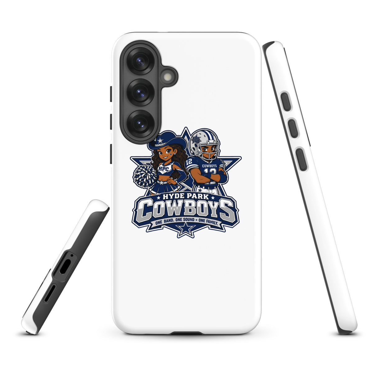 Tough Case for Samsung® | Hyde Park Cowboys | Vanguard Logo