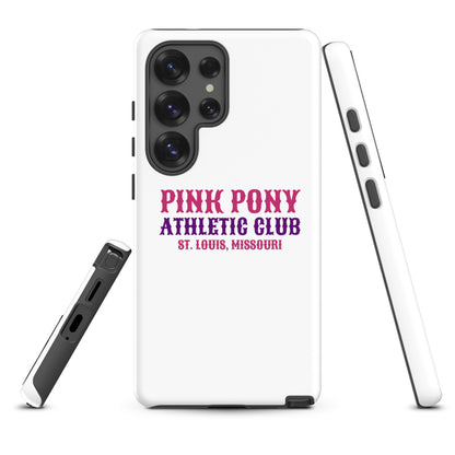 Tough Case for Samsung® | Pink Pony Athletic Club | Athletic Wordmark Logo
