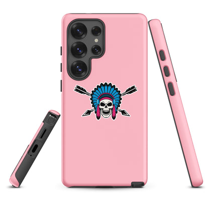 Tough Case for Samsung® | Savage Softball | Chief Skullcrest Logo