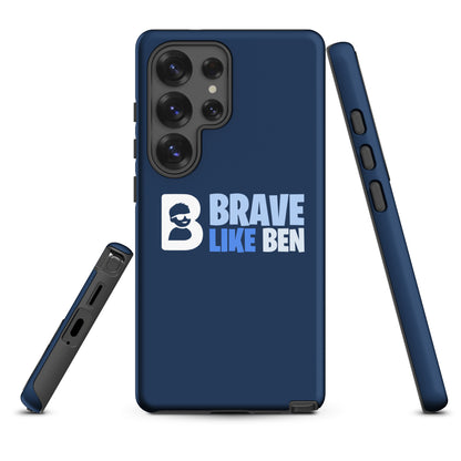 Tough Case for Samsung® | Brave Like Ben | Valor Logo