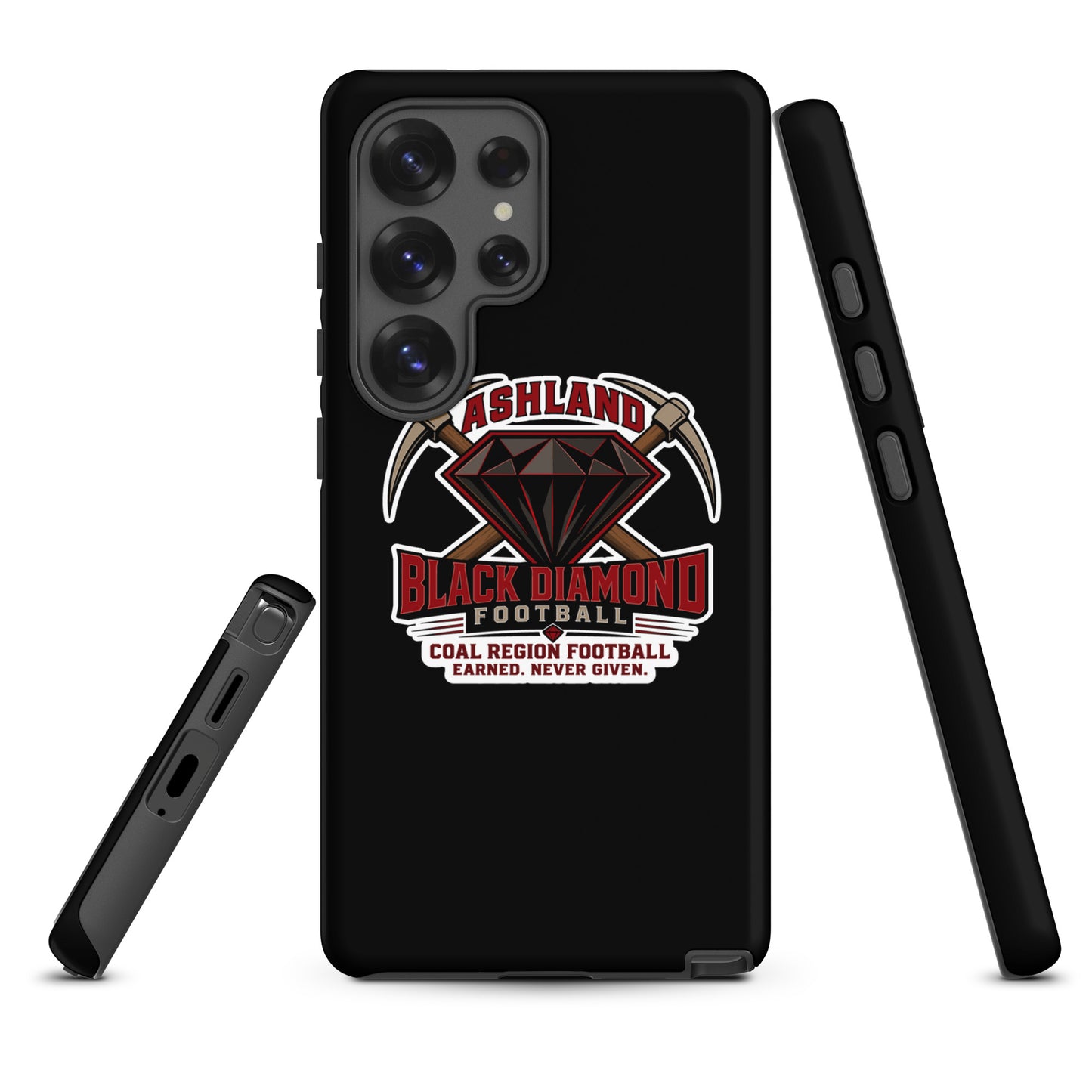 Tough Case for Samsung® | Ashland Black Diamonds | Vanguard Logo