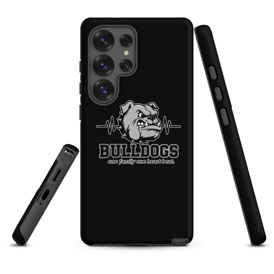 Tough Case for Samsung® | Celina Recreational Football Black | Bulldogs Crest Logo