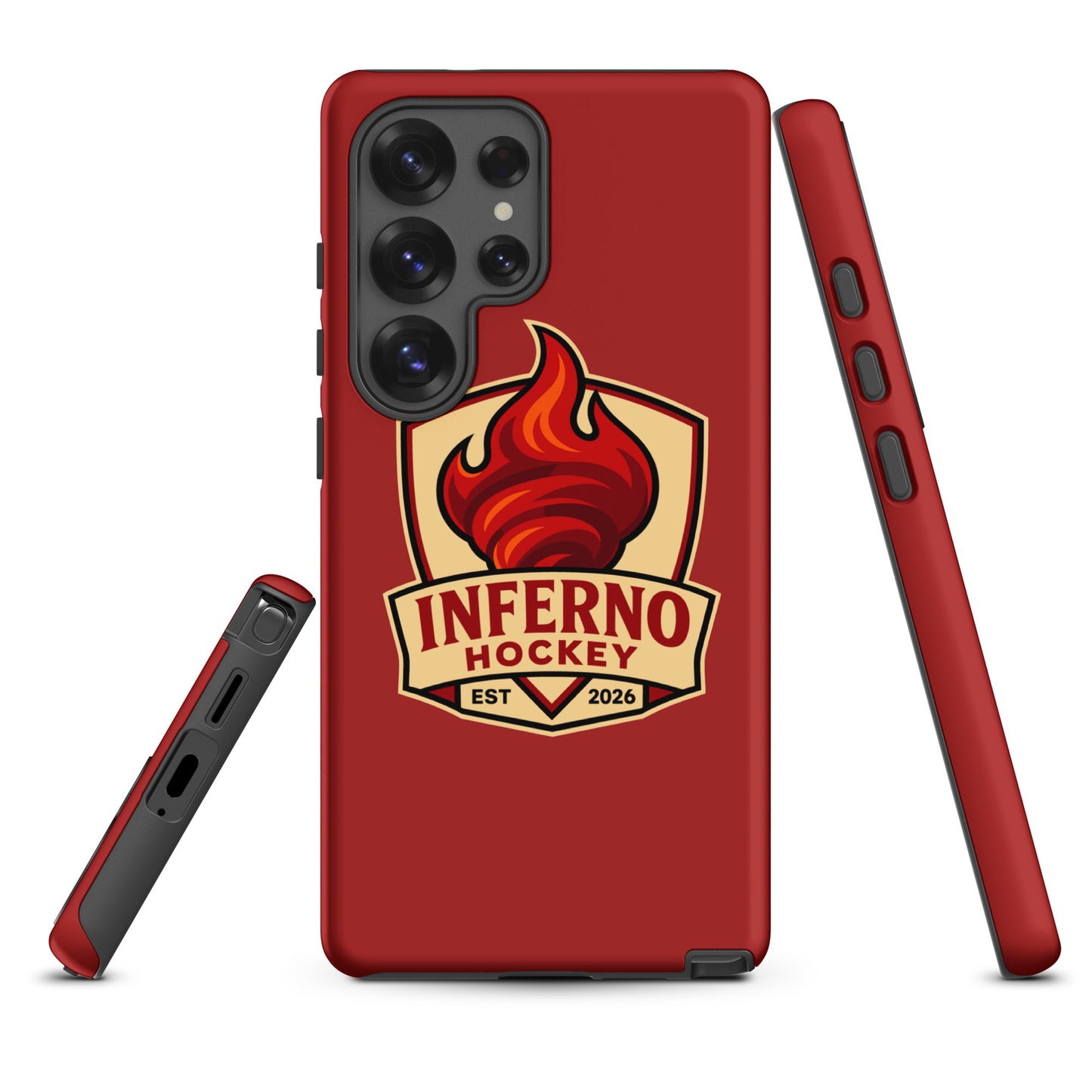 Tough Case for Samsung® | Inferno Hockey | Crest Logo