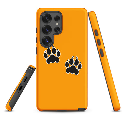 Tough Case for Samsung® | Orange Wave Marching Band | Paw Mark Logo