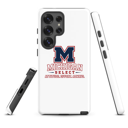 Tough Case for Samsung® | Michigan Select Baseball | Crest Logo