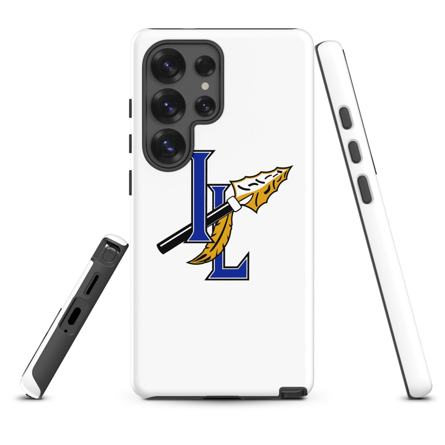 Tough Case for Samsung® | Indian Land Middle School Volleyball | Spear Athletic Logo