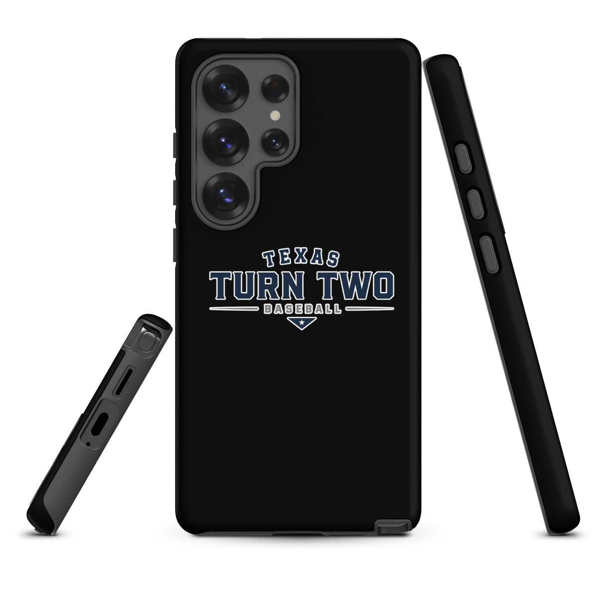 Tough Case for Samsung® | Texas Turn Two Baseball | Modern Script Logo