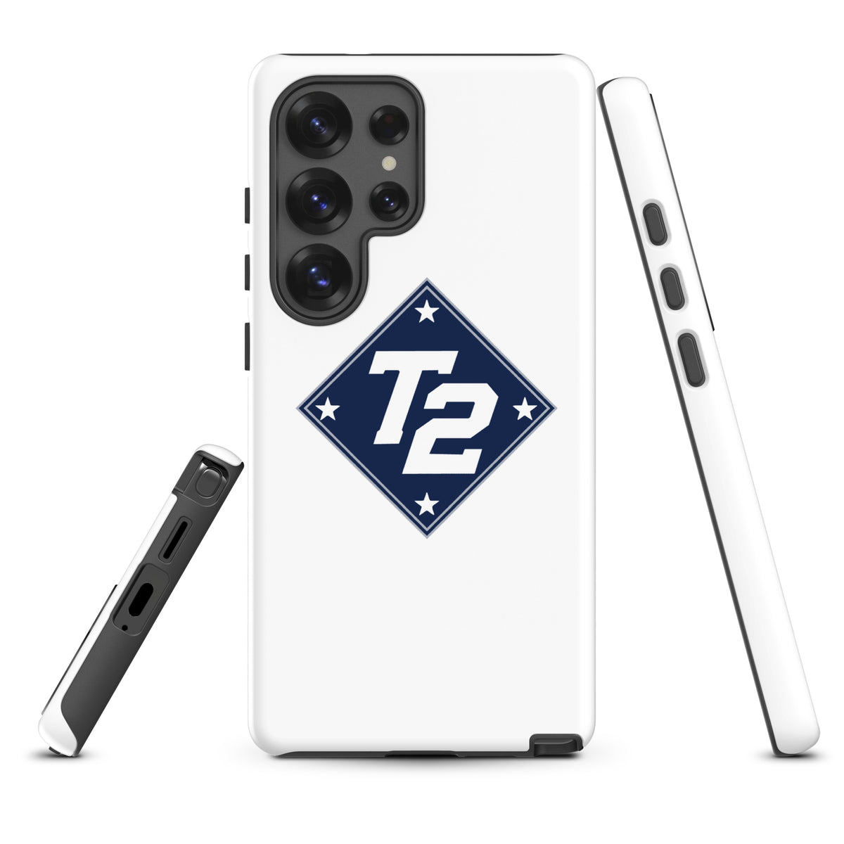 Tough Case for Samsung® | Texas Turn Two Baseball | Crest Logo