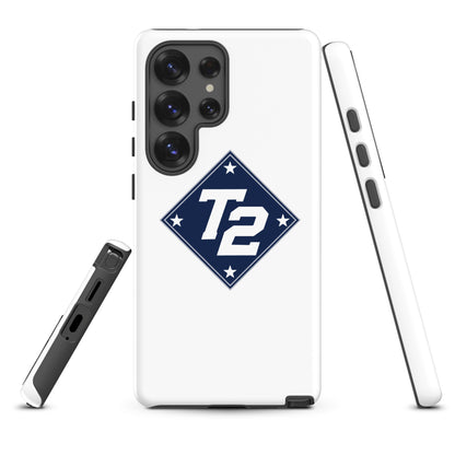 Tough Case for Samsung® | Texas Turn Two Baseball | Crest Logo