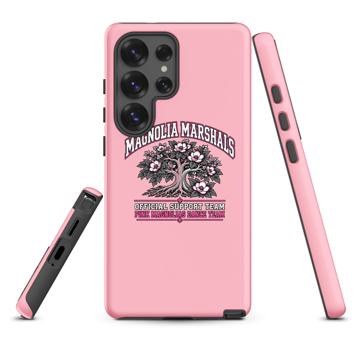Tough Case for Samsung® | Pink Magnolias Dance | Crest Logo