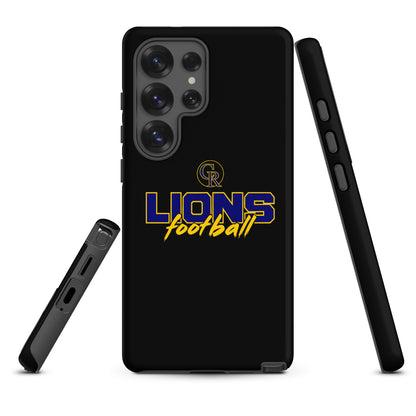 Tough Case for Samsung® | Chestnut Ridge Lions Football | Vanguard Logo