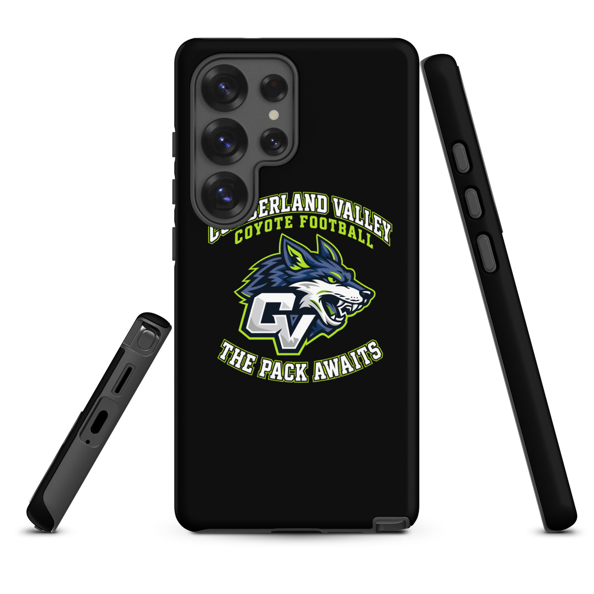 Tough Case for Samsung® | Cumberland Valley Coyotes Football | Emblem Logo