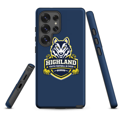 Tough Case for Samsung® | Highland youth football and cheer | Emblem Logo
