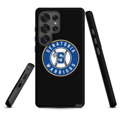 Tough Case for Samsung® | Senatobia Warriors Baseball | Badge Logo