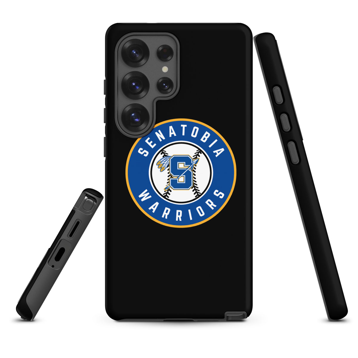 Tough Case for Samsung® | Senatobia Warriors Baseball | Badge Logo