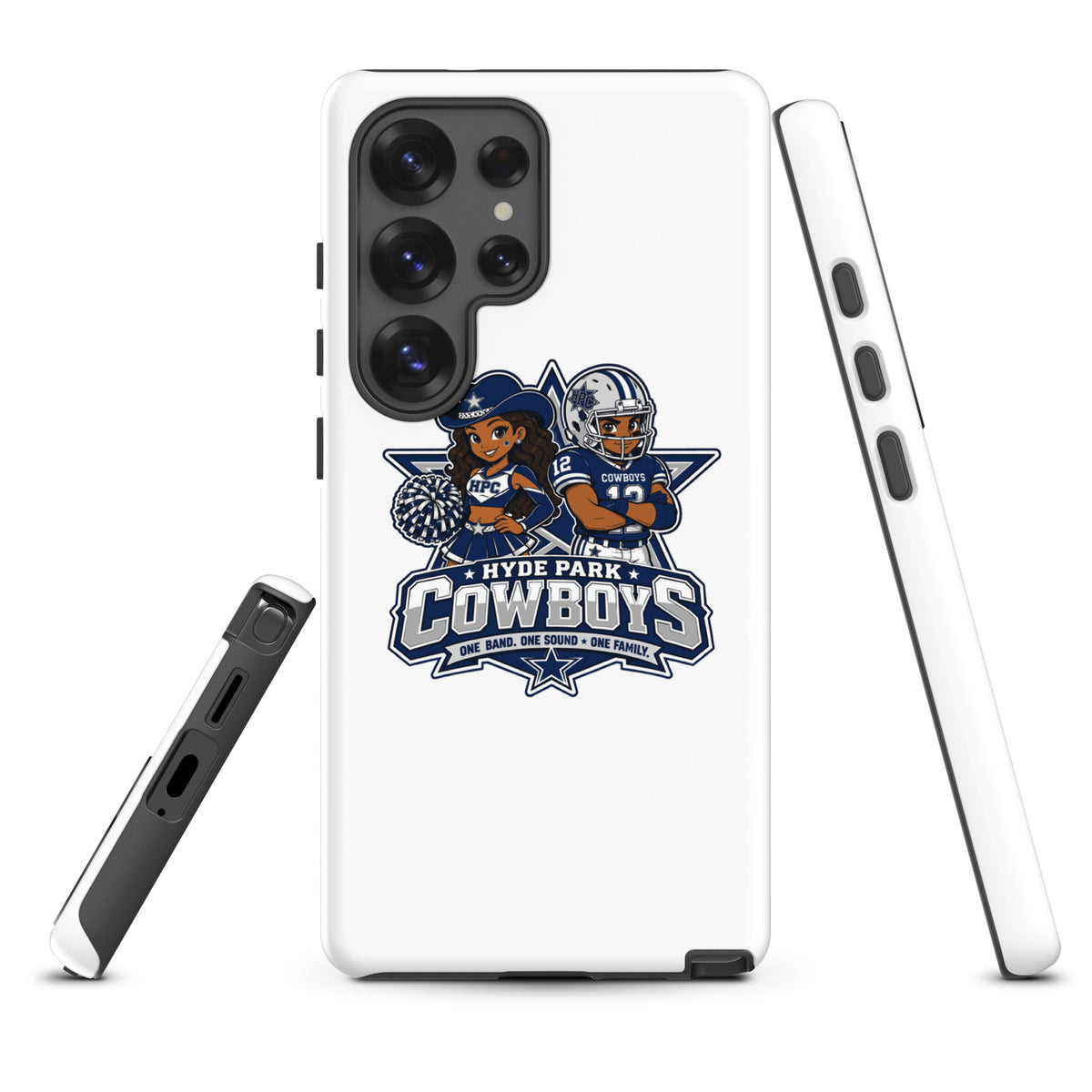 Tough Case for Samsung® | Hyde Park Cowboys | Vanguard Logo