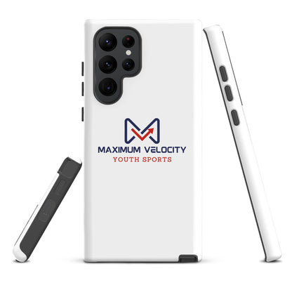 Tough Case for Samsung® | Maximum Velocity Youth Sports | Emblem Logo