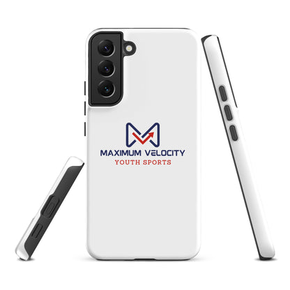 Tough Case for Samsung® | Maximum Velocity Youth Sports | Emblem Logo