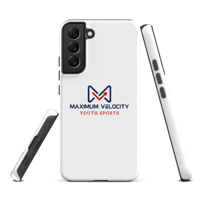 Tough Case for Samsung® | Maximum Velocity Youth Sports | Emblem Logo