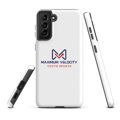 Tough Case for Samsung® | Maximum Velocity Youth Sports | Emblem Logo