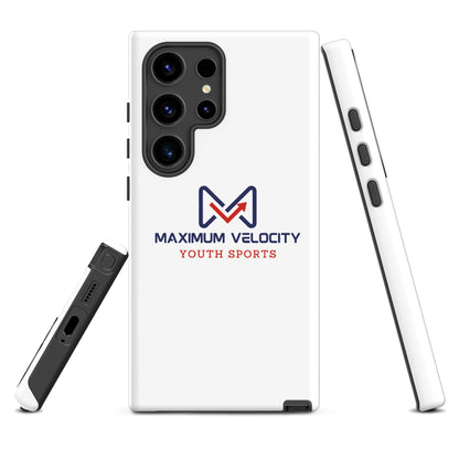 Tough Case for Samsung® | Maximum Velocity Youth Sports | Emblem Logo