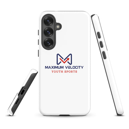 Tough Case for Samsung® | Maximum Velocity Youth Sports | Emblem Logo