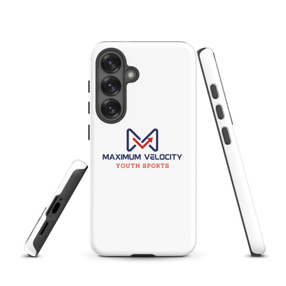 Tough Case for Samsung® | Maximum Velocity Youth Sports | Emblem Logo