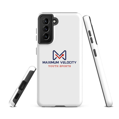 Tough Case for Samsung® | Maximum Velocity Youth Sports | Emblem Logo