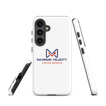 Tough Case for Samsung® | Maximum Velocity Youth Sports | Emblem Logo