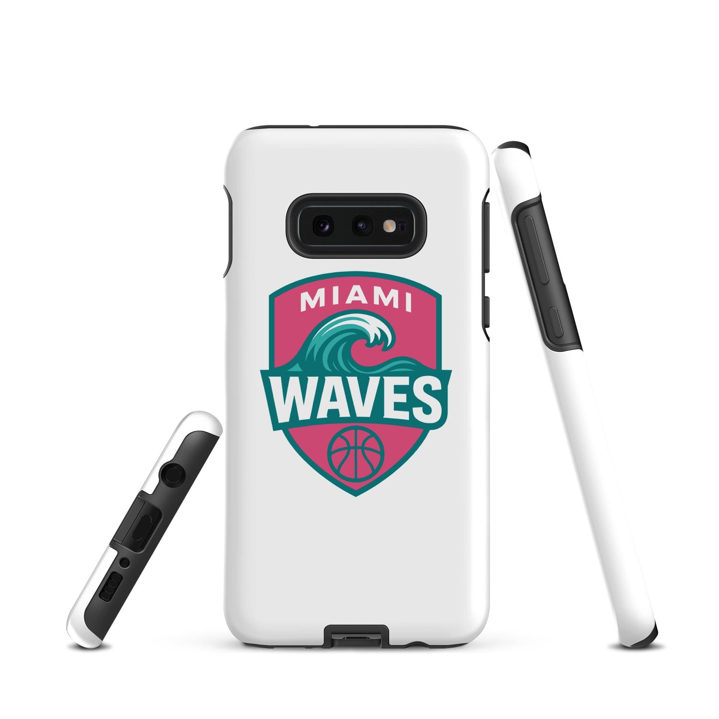 Tough Case for Samsung® | Miami Waves | Shield Logo