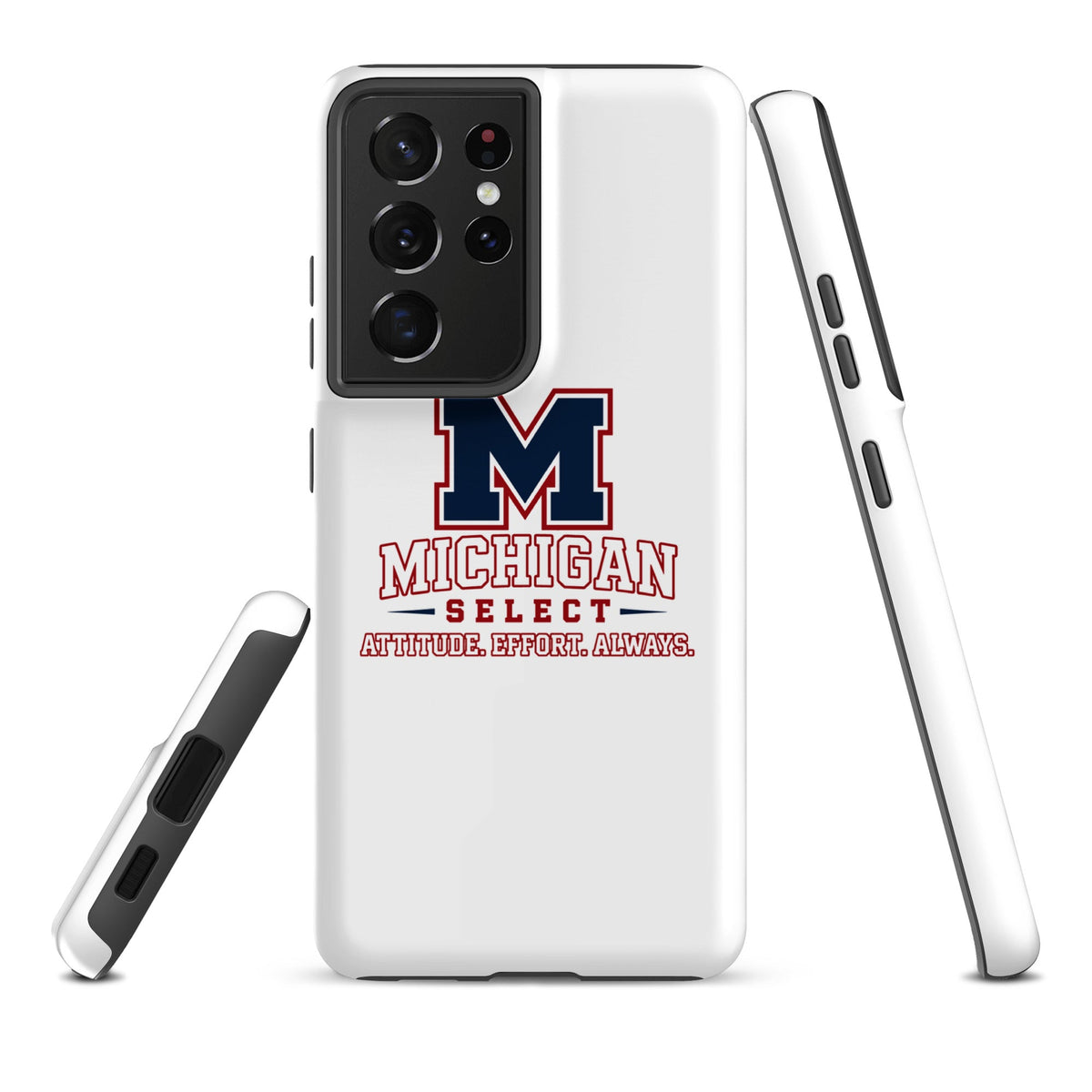 Tough Case for Samsung® | Michigan Select Baseball | Crest Logo