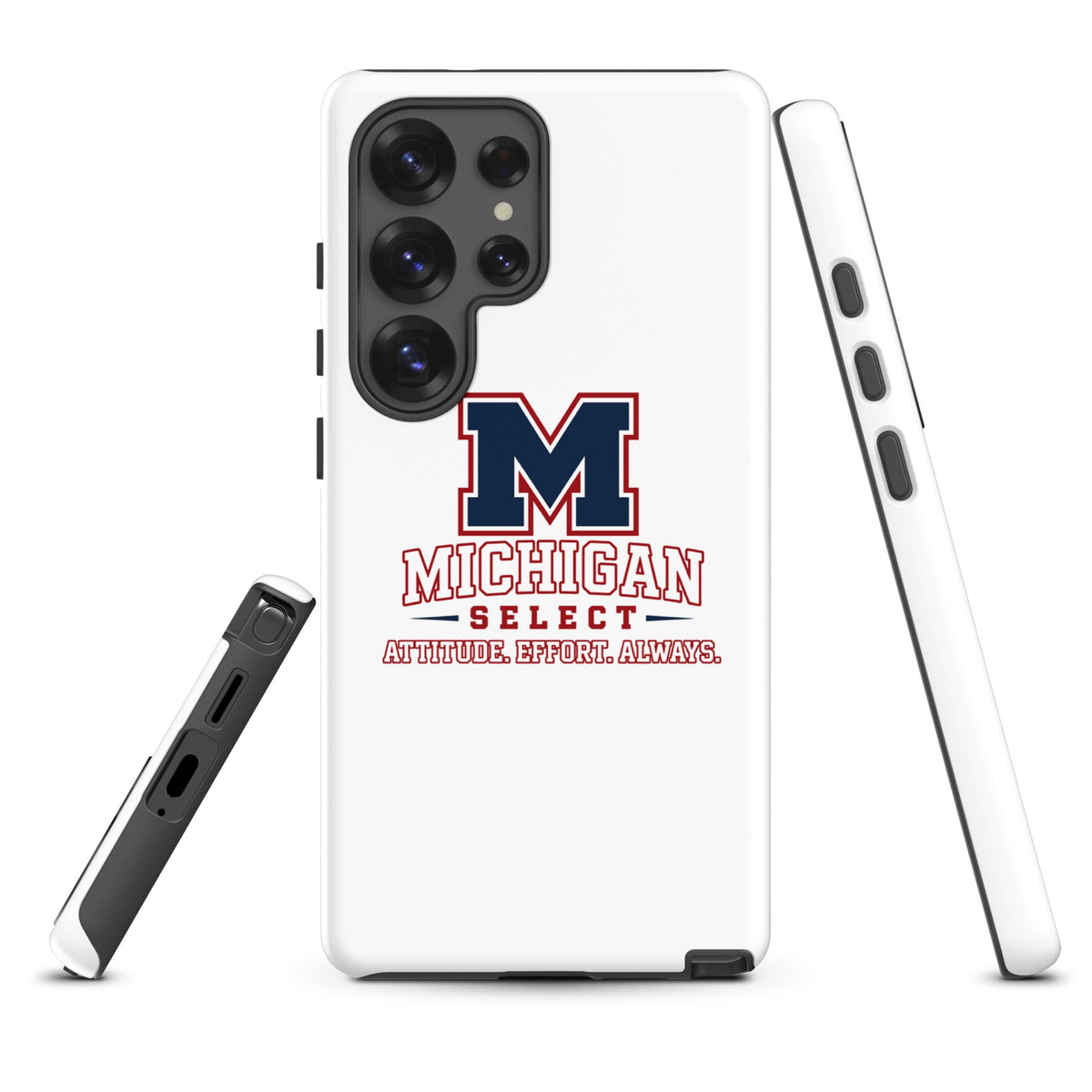Tough Case for Samsung® | Michigan Select Baseball | Crest Logo
