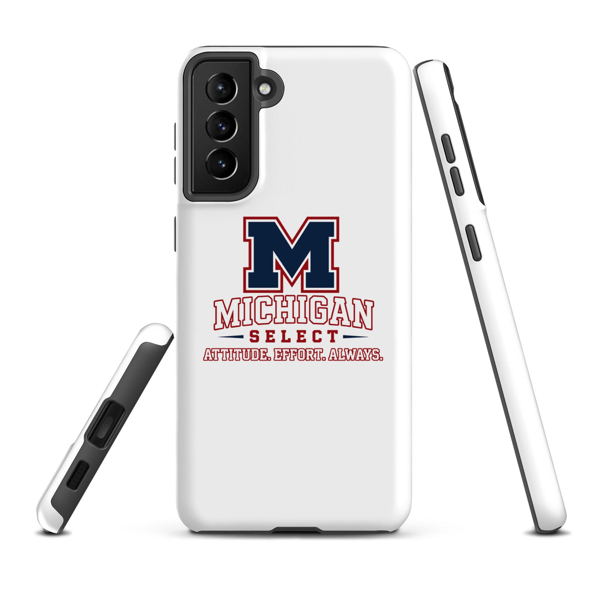Tough Case for Samsung® | Michigan Select Baseball | Crest Logo