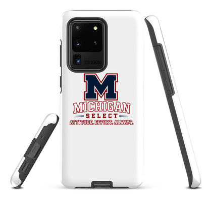 Tough Case for Samsung® | Michigan Select Baseball | Crest Logo