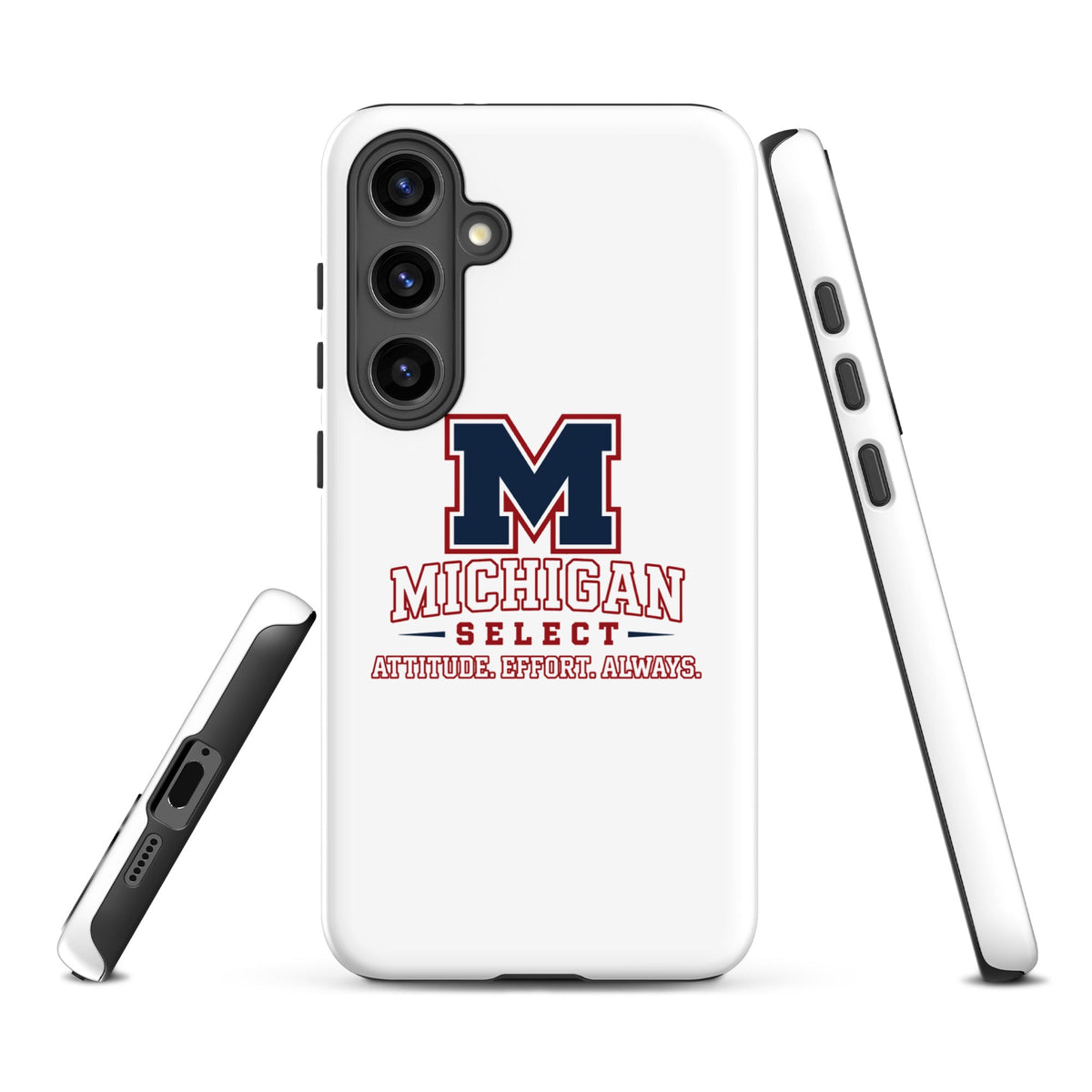 Tough Case for Samsung® | Michigan Select Baseball | Crest Logo