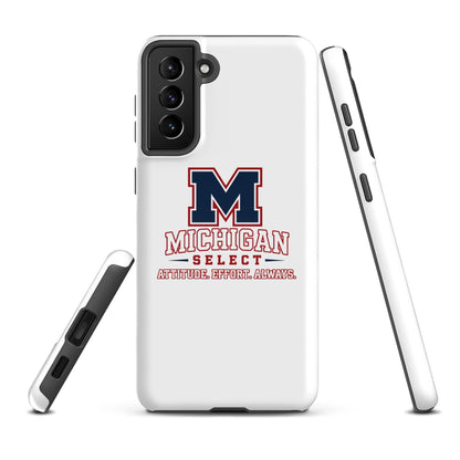 Tough Case for Samsung® | Michigan Select Baseball | Crest Logo