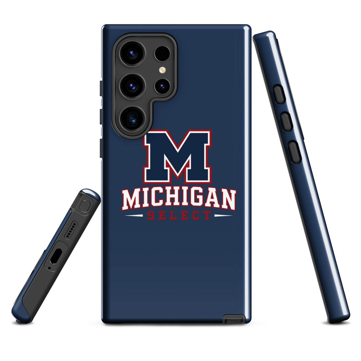 Tough Case for Samsung® | Michigan Select Baseball | Emblem Logo