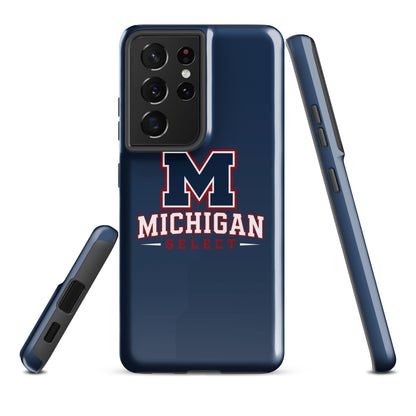 Tough Case for Samsung® | Michigan Select Baseball | Emblem Logo