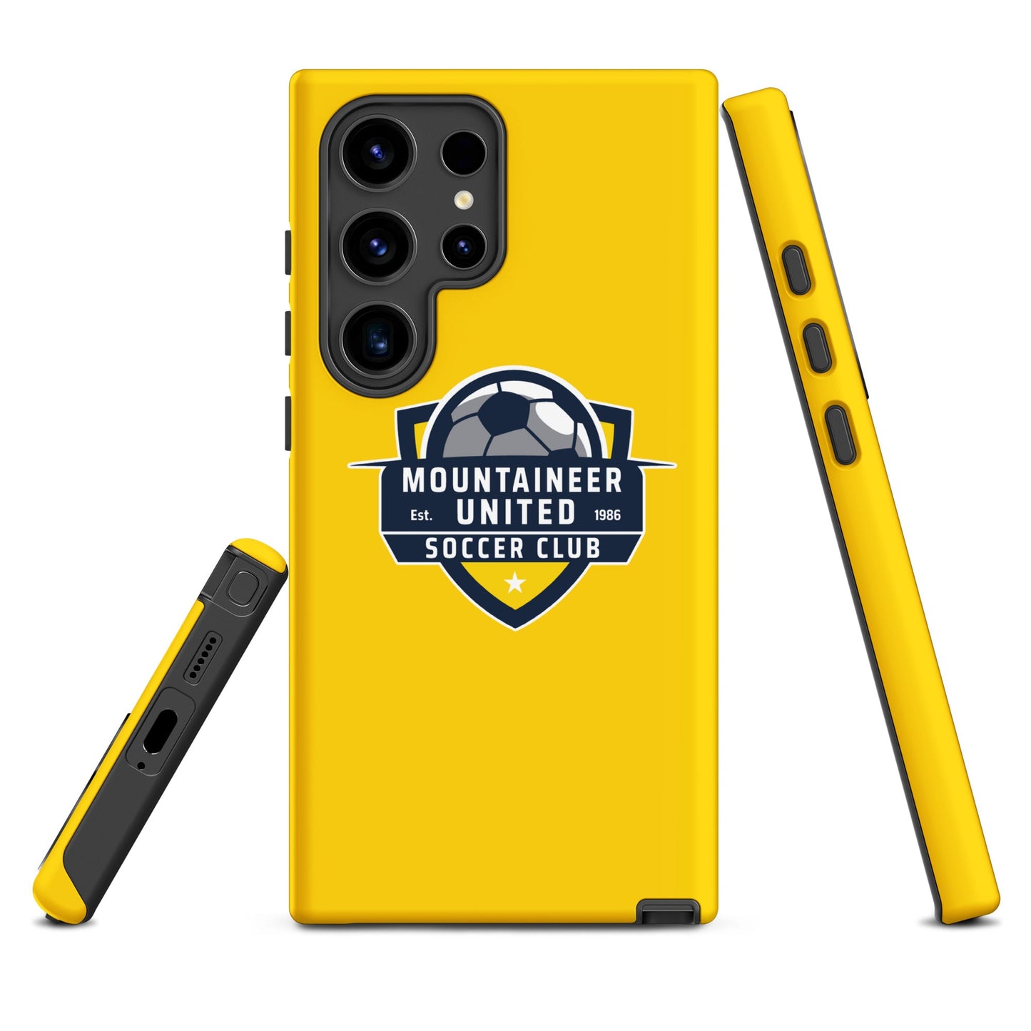 Tough Case for Samsung® | Mountaineer United Soccer Club | Alpine Crest Logo