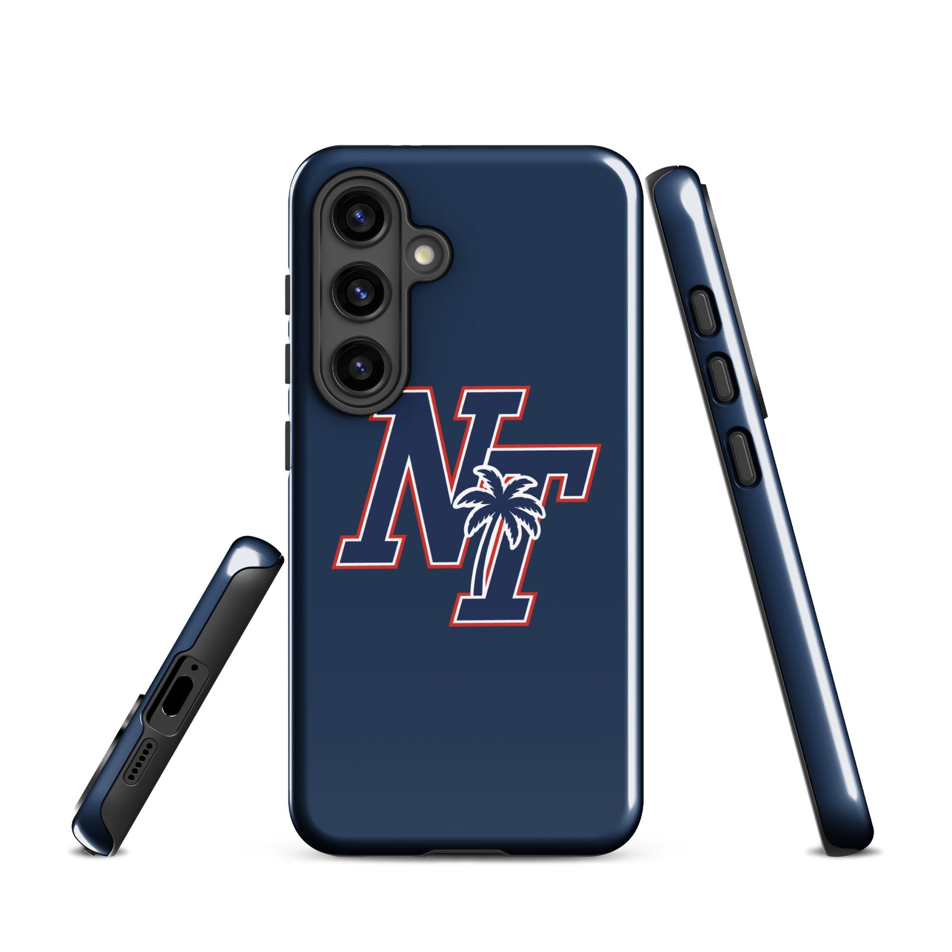 Tough Case for Samsung® | Naples Tide | NT Lettermark Logo