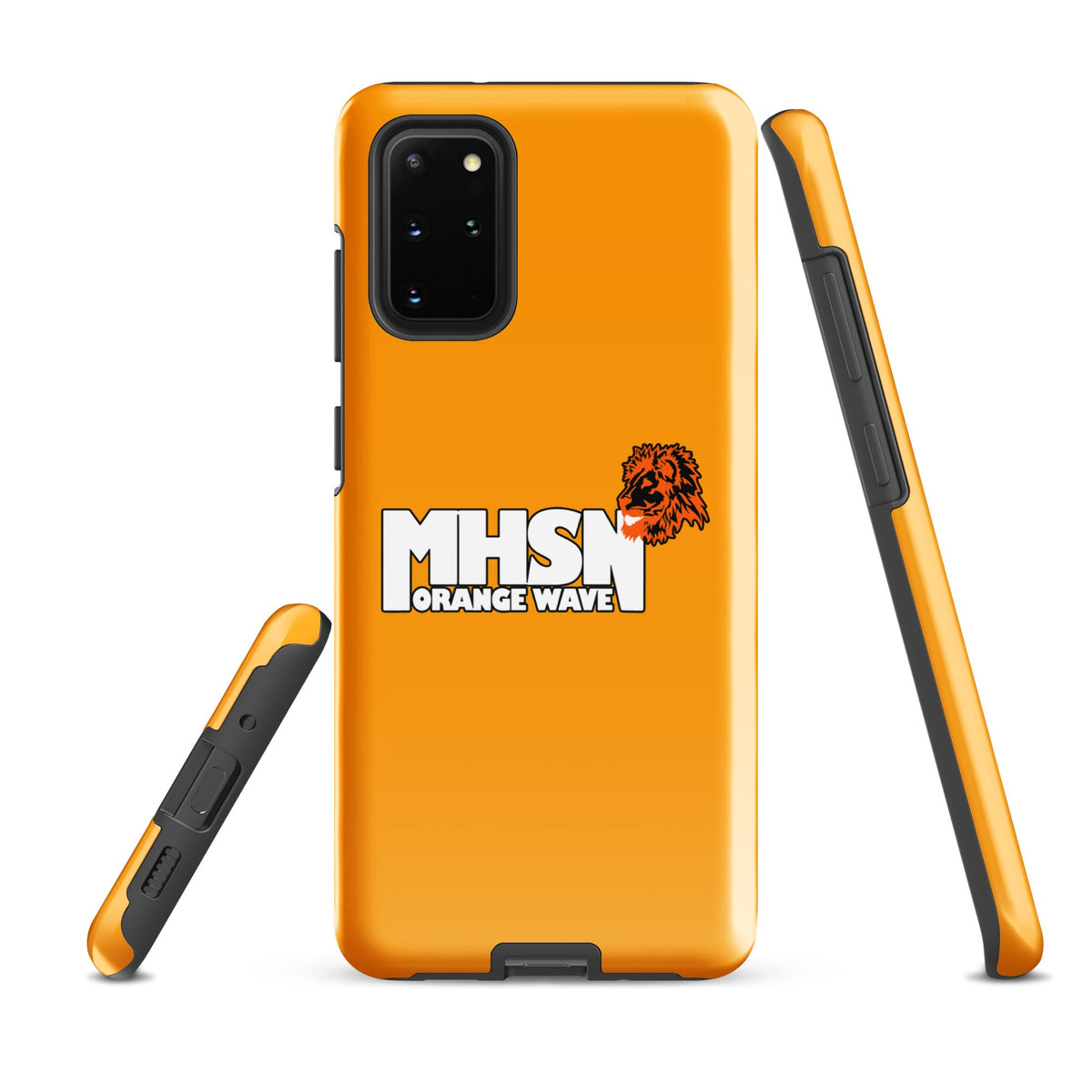 Tough Case for Samsung® | Orange Wave Marching Band | Crest Logo