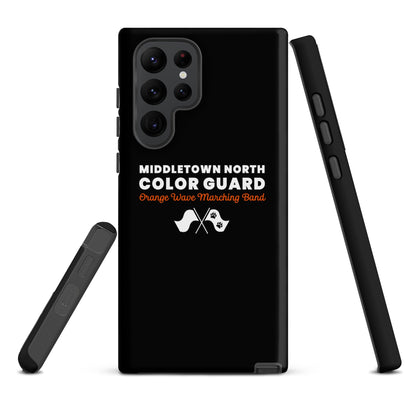 Tough Case for Samsung® | Orange Wave Marching Band | Modern Script Logo