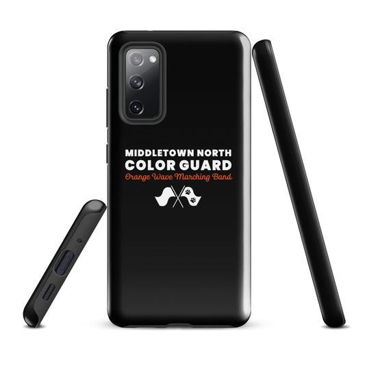 Tough Case for Samsung® | Orange Wave Marching Band | Modern Script Logo