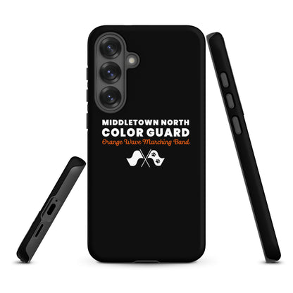 Tough Case for Samsung® | Orange Wave Marching Band | Modern Script Logo