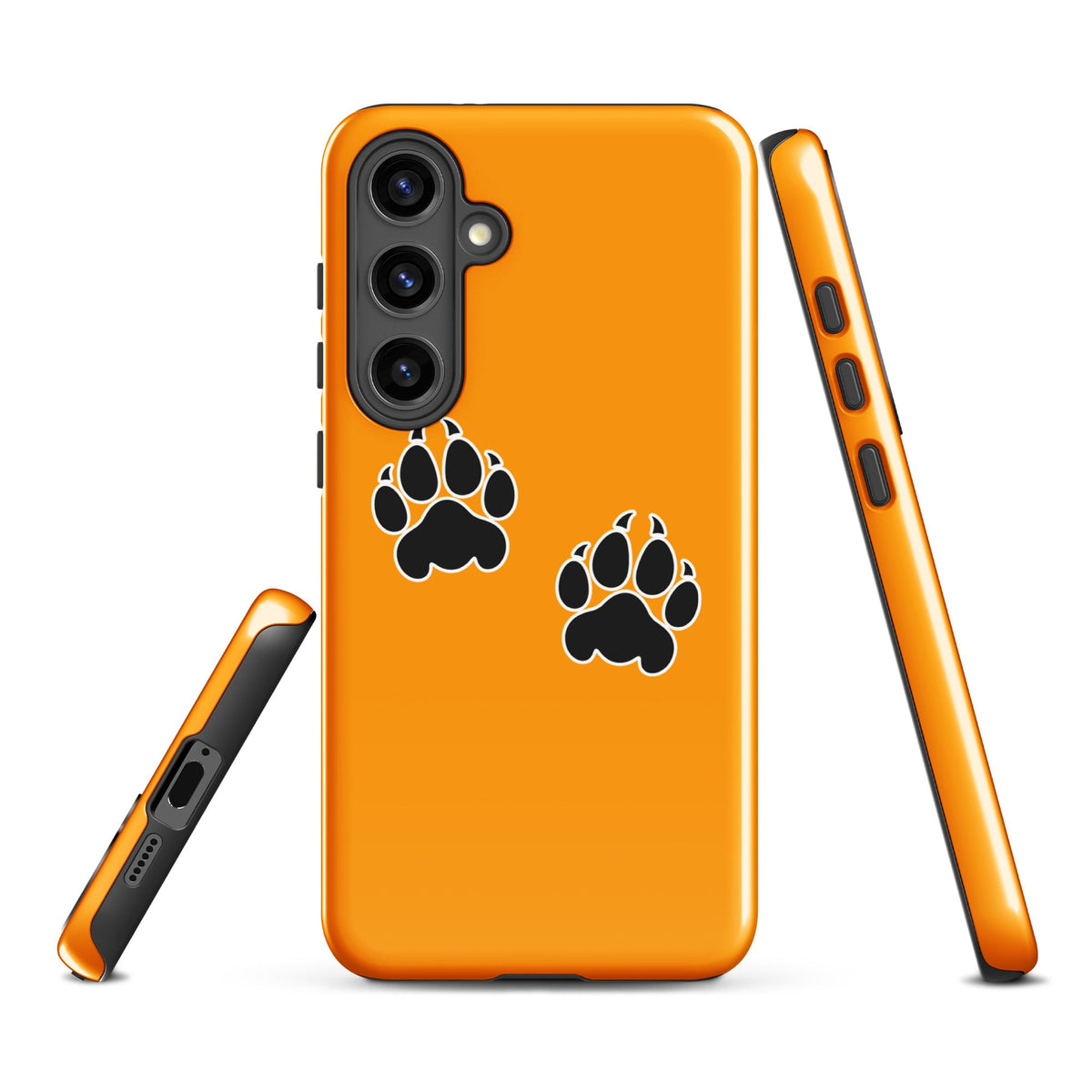 Tough Case for Samsung® | Orange Wave Marching Band | Paw Mark Logo